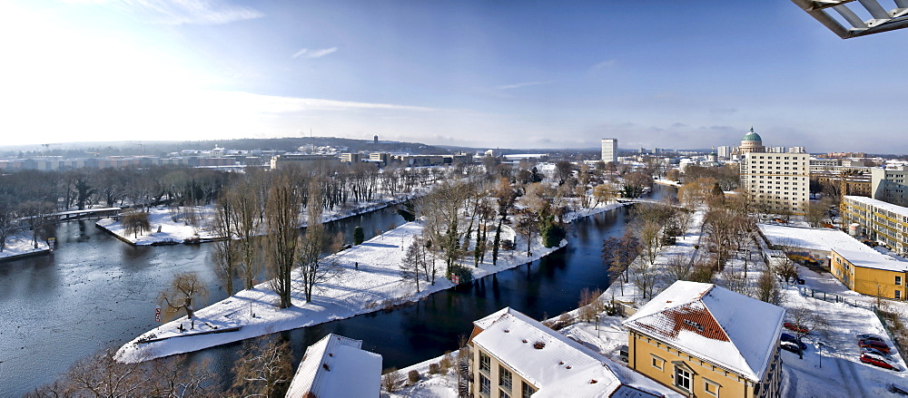 Friendship Island, Old and New Journey of the Havel, Potsdam, Brandenburg, Germany