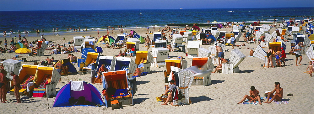 Beachlife, Westerland, Sylt Island, North Frisian Islands, Schleswig Holstein, Germany, Europe