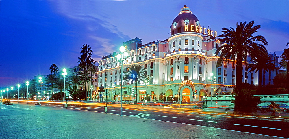 Promenade des Anglais, Hotel Negresco, Nizza, France