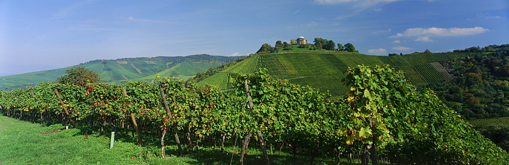 Chapel Wuerttemberg at the hill Stuttgarter Rotenberg, Stuttgart, Baden-Wuerttemberg, Germany