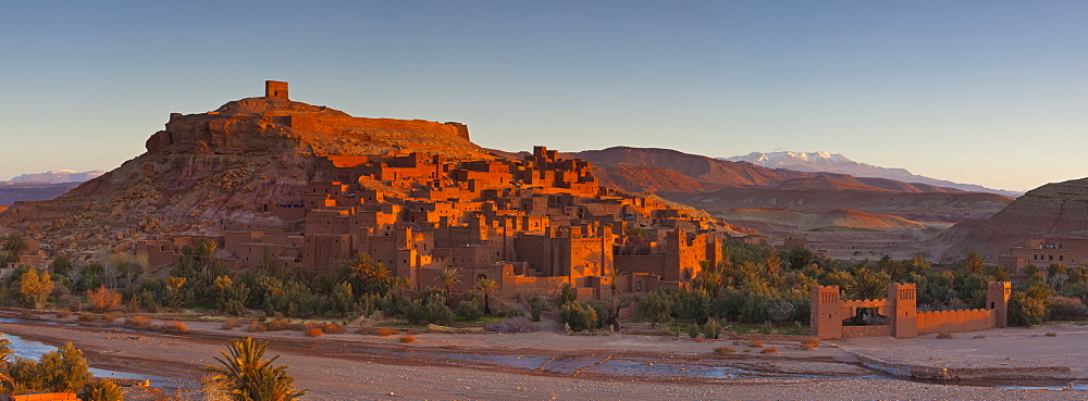 Ait Benhaddou, UNESCO World Heritage Site, Atlas Mountains, Morocco, North Africa, Africa