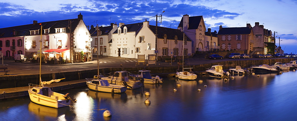 Old fishery port, Port Haliguen, Quiberon, Cote de Morbihan, Brittany, France, Europe