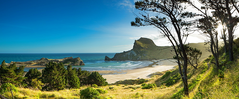 Deliverance Cove, Castlepoint, Wellington Region, North Island, New Zealand, Pacific