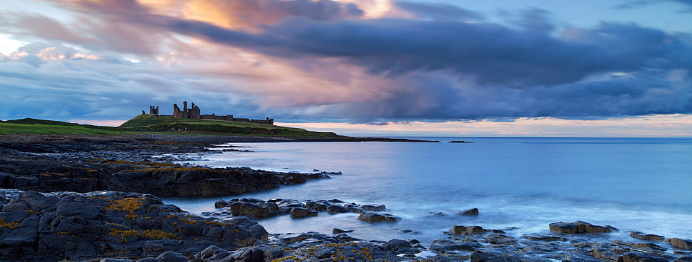 Dunstanburgh Castle, Northumberland, England, United Kingdom, Europe