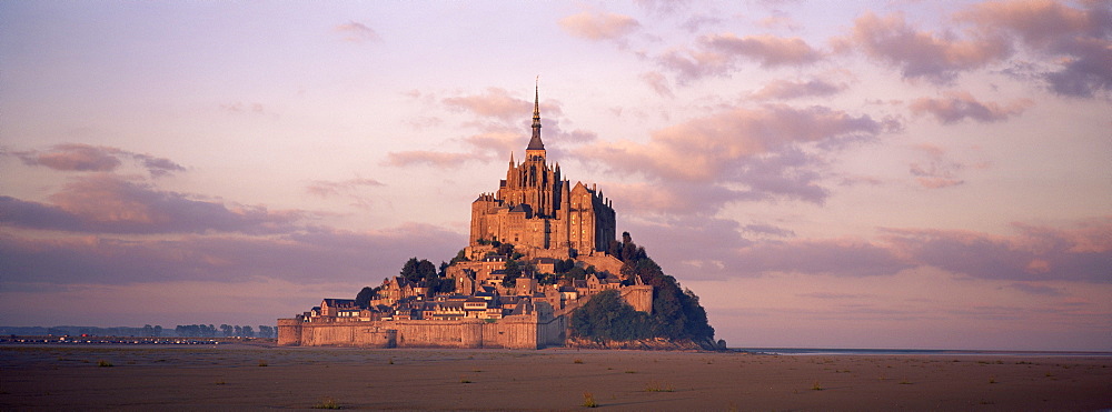 Mont Saint Michel (Mont St.-Michel), UNESCO World Heritage Site, Manche, Normandie (Normandy), France, Europe