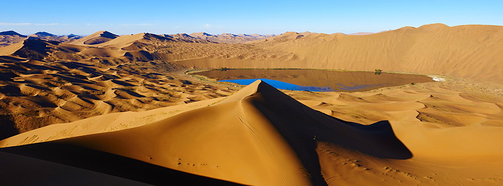 Badain Jaran Desert, Gobi Desert, Inner Mongolia, China, Asia