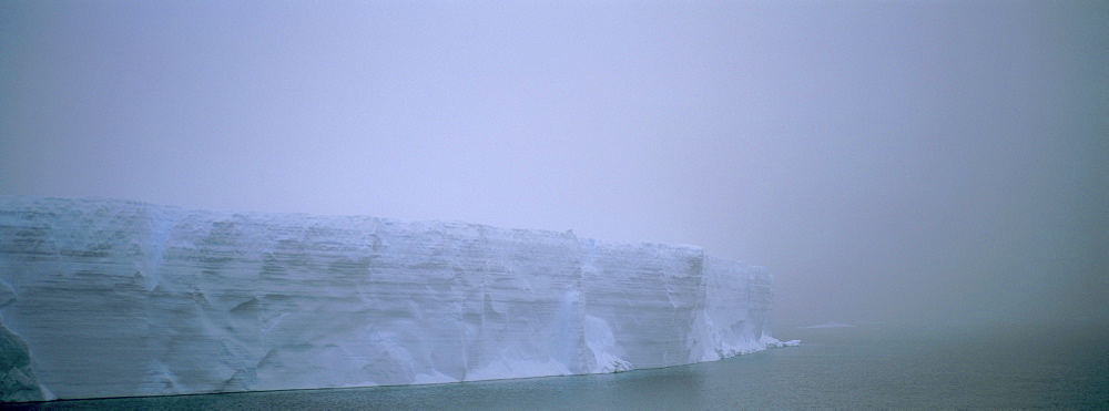 Panoramic view of iceberg in the Weddell Sea, Antarctica, Polar Regions