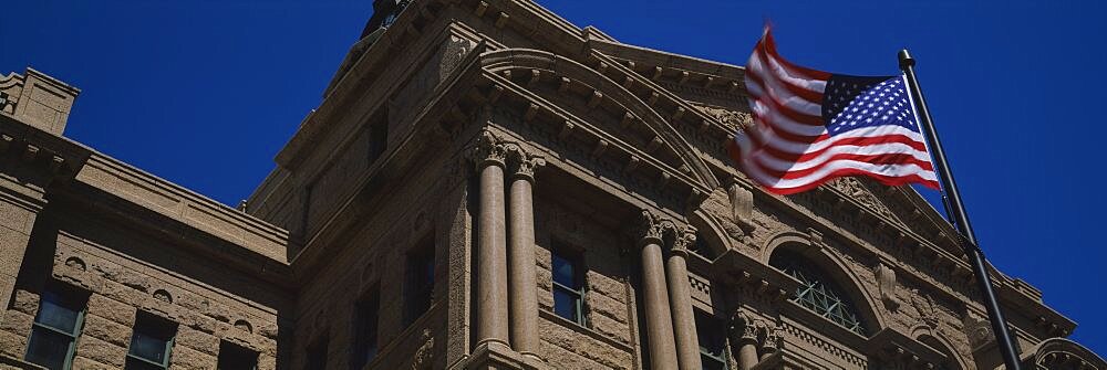 Low angle view of a courthouse, Fort Worth, Texas, USA