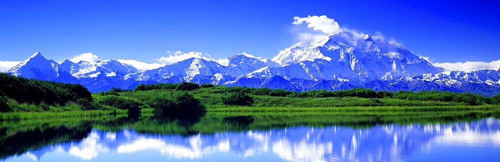 Reflection Pond Mount McKinley Denali National Park AK USA