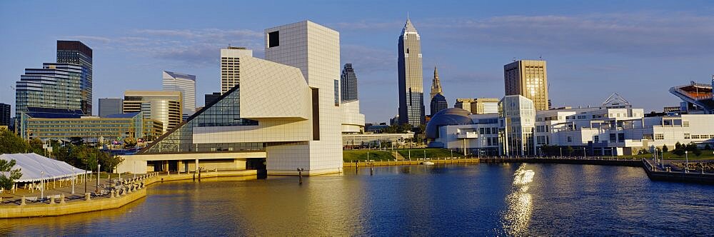 Buildings in a city, Cleveland, Ohio, USA