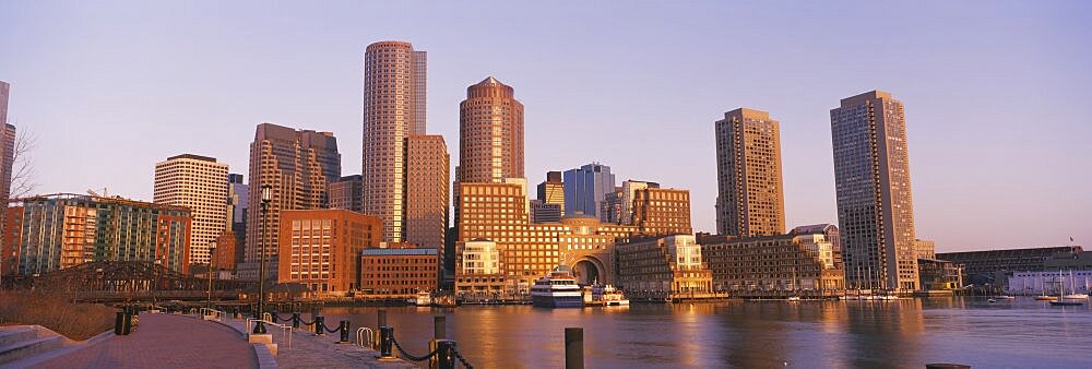 Buildings on the waterfront, Boston, Massachusetts, USA