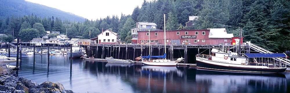 Telegraph Cove, Vancouver Island, British Columbia, Canada