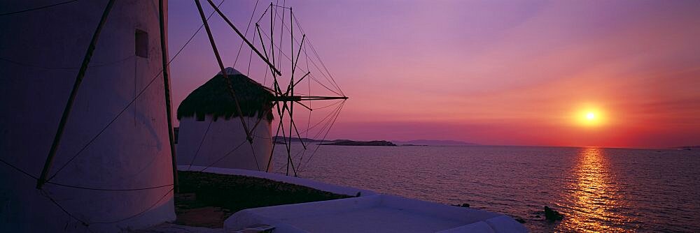 Sunset, Mykonos Island, Greece