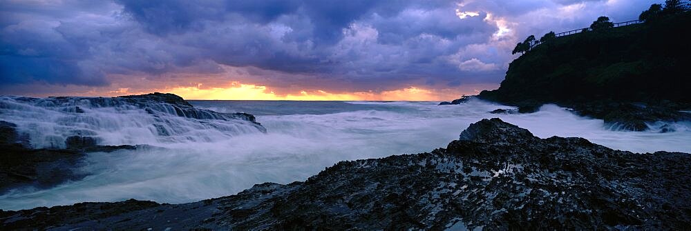 Storm clouds over the sea, Gold Coast, Australia