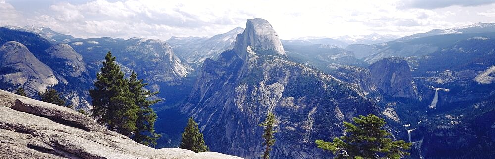 Half Dome High Sierras Yosemite National Park CA