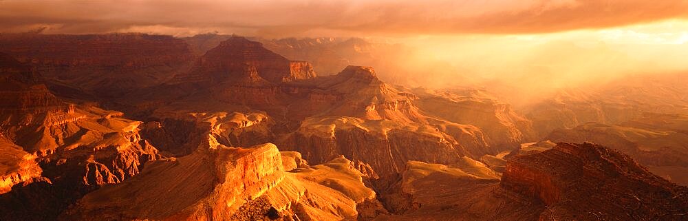 Sunrise View From Hopi Point Grand Canyon AZ