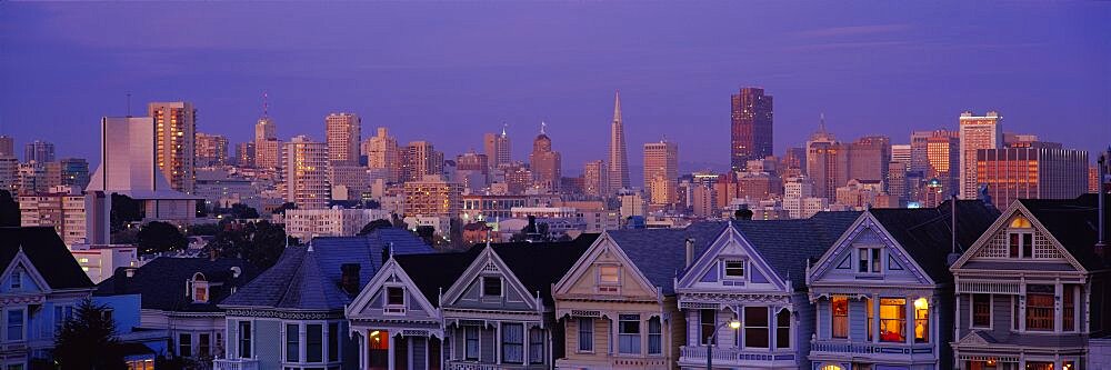 Victorian Homes San Francisco CA USA