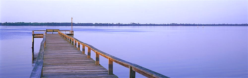 Fishing Pier Ochlockonee River Panacea FL USA