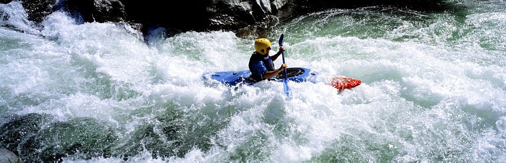 Kayaker Trinity River CA