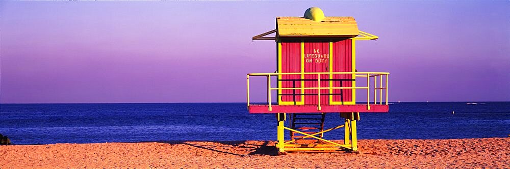 Lifeguard Hut Miami Beach FL USA