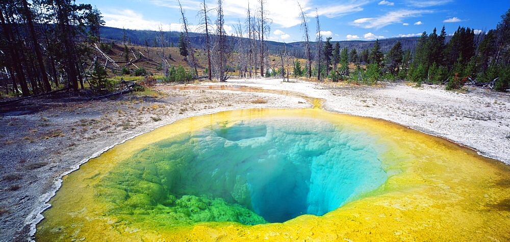 Glory Pool Yellowstone National Park WY