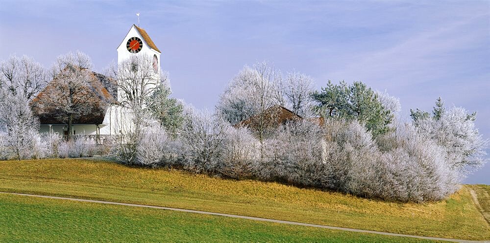 Switzerland, Solothurn, View of a Church