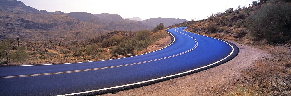 Curving Road AZ USA