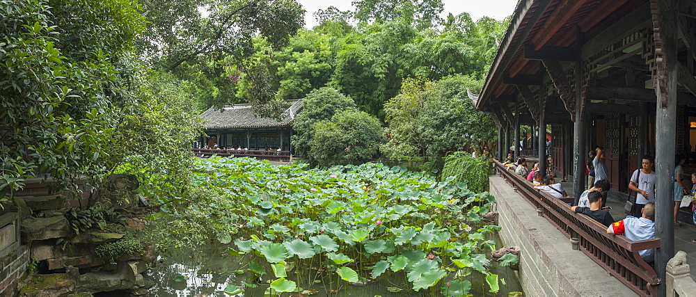 Wuhou Temple, Chengdu, Sichuan Province, China, Asia