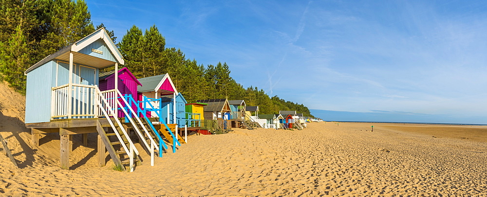 Wells-next-the-Sea Beach, North Norfolk, England, United Kingdom, Europe