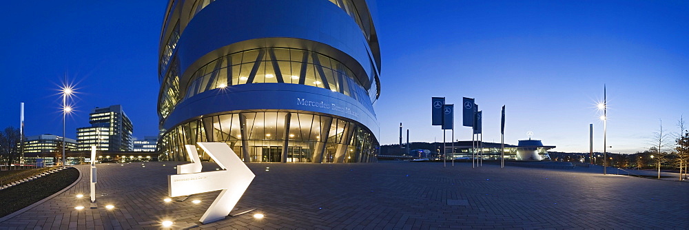 Mercedes Benz Museum, Stuttgart, Baden-Wuerttemberg, Germany, Europe