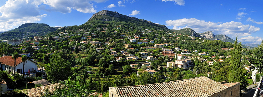 Mountain view north of Vence, Cote d'Azur, Alpes Maritimes, Provence, France, Europe