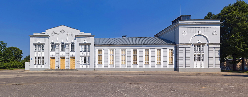 Kulturas Nams, City Culture House, recreation centre, Festival Park, Rezekne, Latgale, Latvia, Northern Europe