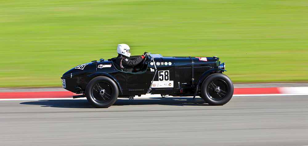 Race of pre-war racing cars at the Oldtimer Grand Prix 2010 on the Nurburgring race track, Rhineland-Palatinate, Germany, Europe