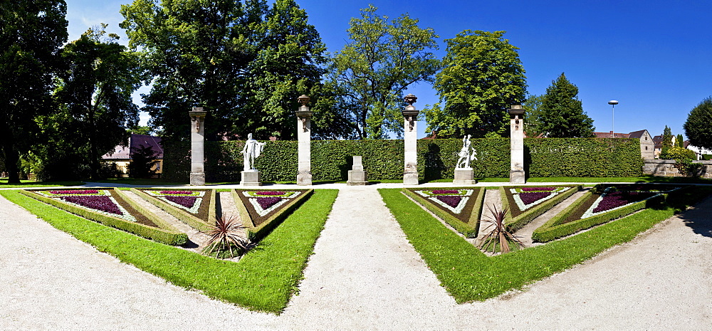 Schloss Fantaisie palace gardens, Bayreuth, Upper Franconia, Bavaria, Germany, Europe