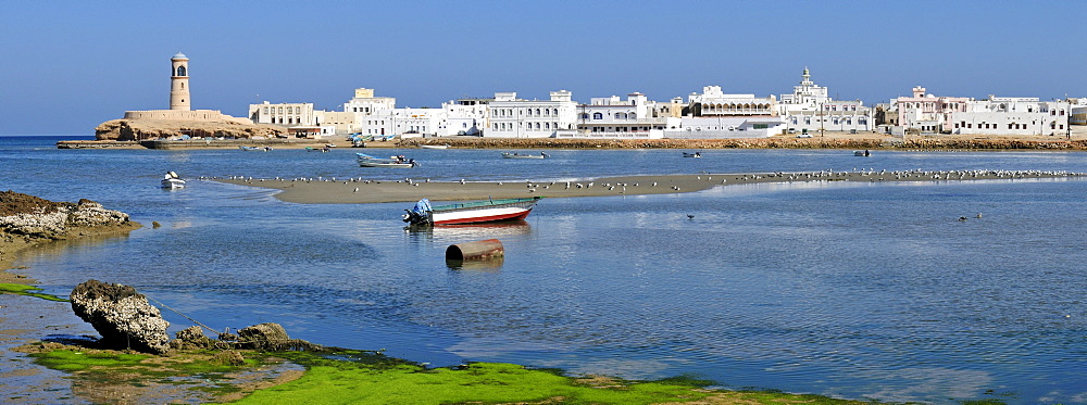 Ayjah harbour in Sur, Al Sharqiya Region, Sultanate of Oman, Arabia, Middle East