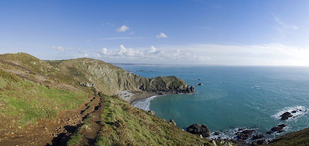 Coastline Normandy France