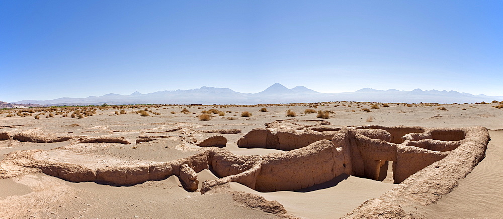 Ruins of Tulor, an ancient Atacamenos village, San Pedro de Atacama, Region de Antofagasta, Chile, South America