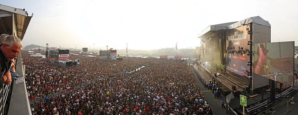 Rock am Ring 2008, music festival, Nuerburgring, Rhineland-Palatinate, Germany, Europe