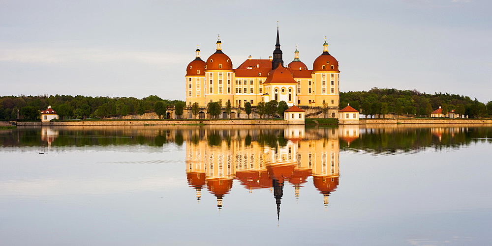 Moritzburg Castle, Dresden, Saxony, Germany, Europe