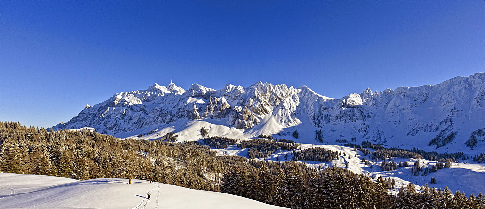 Saentis Massif, Canton of St. Gallen, Switzerland, Europe