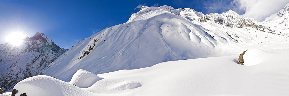 Annapurna Base Camp, Annapurna Himal, Nepal, Himalayas, Asia