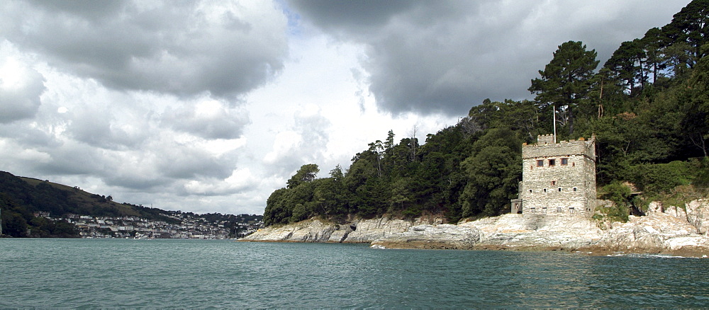 Kingswear Castle. River Dart, Dartmouth, Devon.