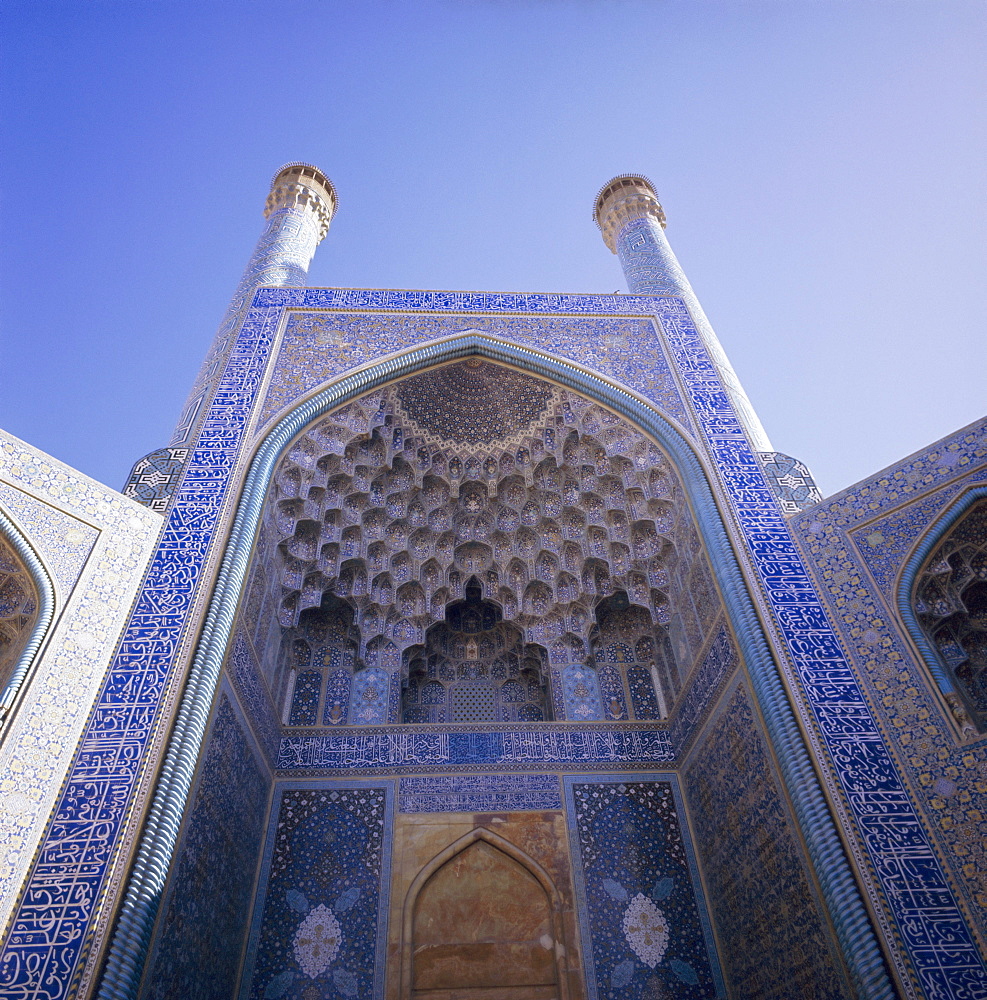 Masjid-e-Iman Mosque (Imam Mosque) (Masjed-e Emam), formerly Shah Mosque, Isfahan (Esfahan), Iran, Middle East