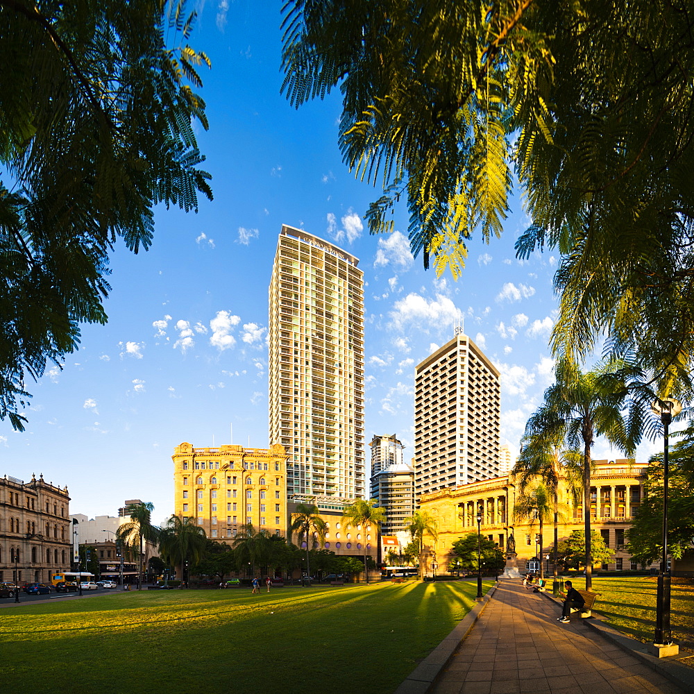 Treasury Casino Building in Brisbane city centre, Brisbane, Queensland, Australia, Pacific