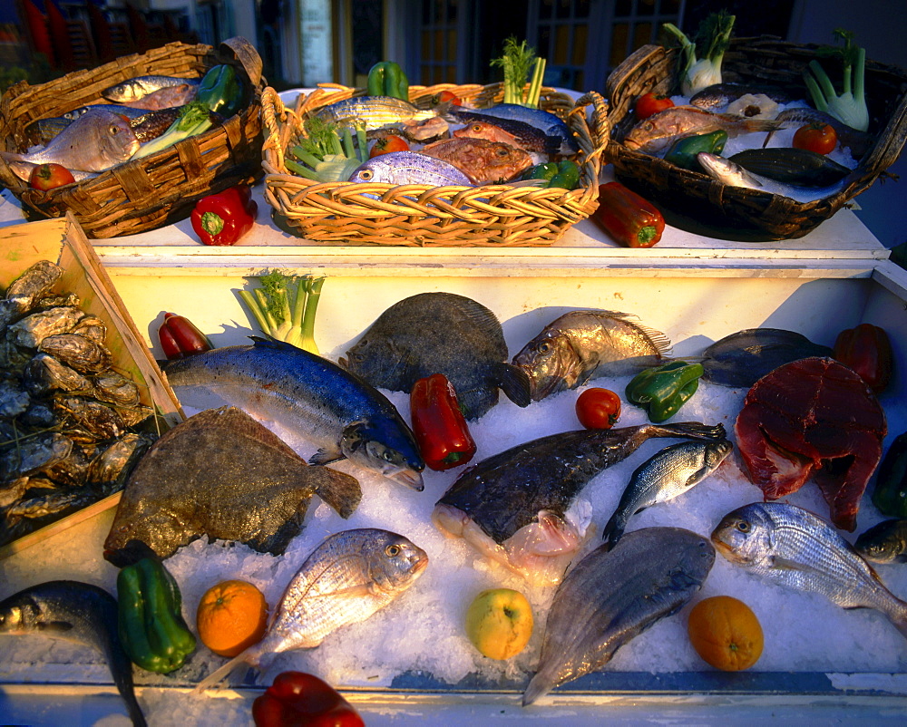 France, French Riviera, Nice, seafood