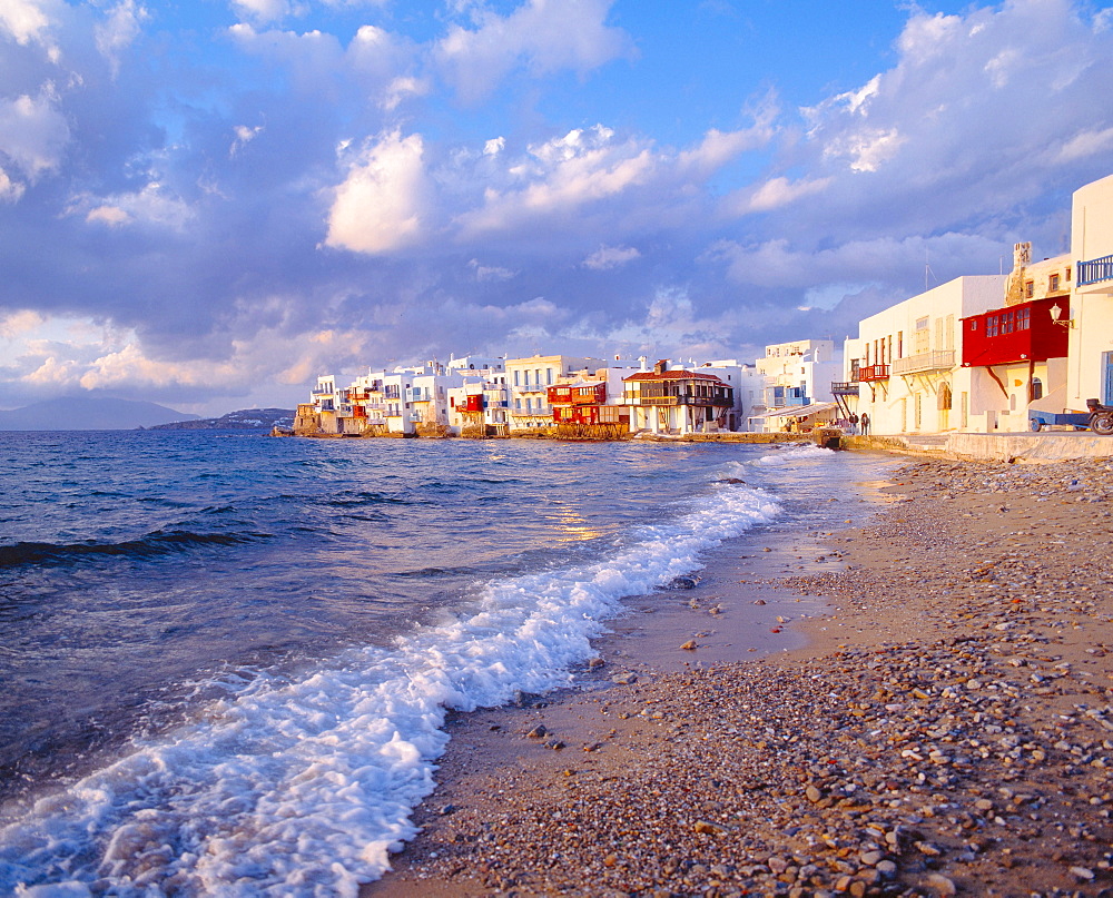 Little Venice, Beach, Mykonos, Cyclades, Greece