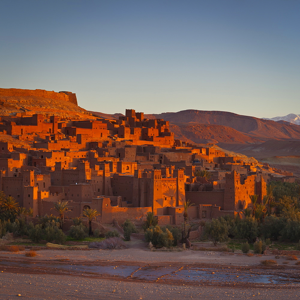 Ait Benhaddou, UNESCO World Heritage Site, Atlas Mountains, Morocco, North Africa, Africa