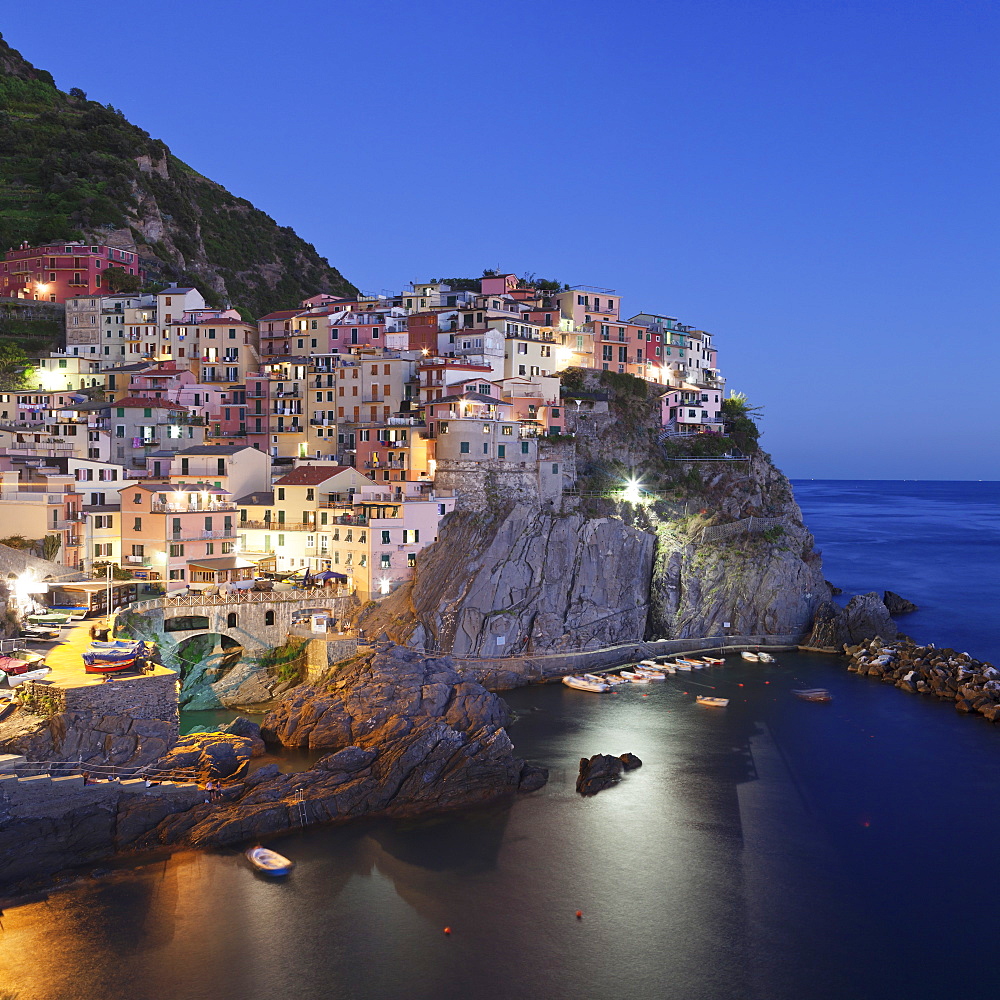 Manarola, Cinque Terre, UNESCO World Heritage Site, Riviera di Levante, Provinz La Spazia, Liguria, Italy, Europe