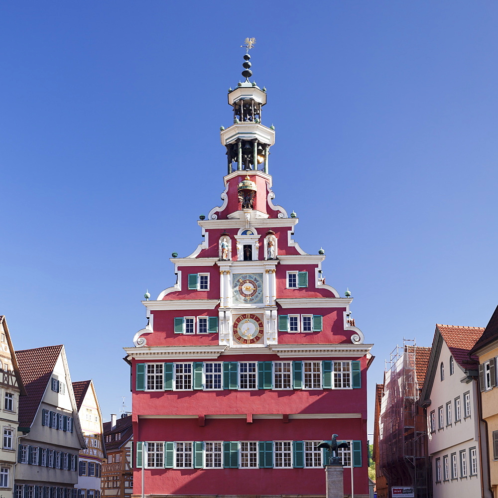 Old town hall, Esslingen (Esslingen-am-Neckar), Baden-Wurttemberg, Germany, Europe