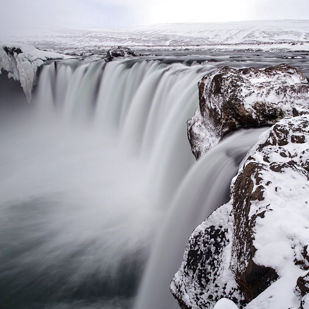 Godafoss, Waterfall, Northern Iceland